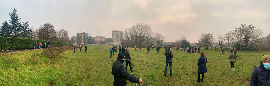 FLASH MOB PRATONE SAN DONATP MILANESE 19.12.2020