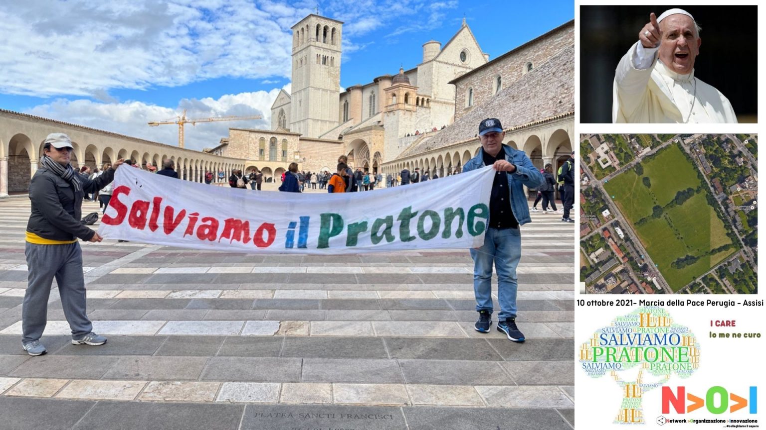 10 ottobre 2021- Marcia della Pace Perugia Assisi - Salviamo il PRATONE