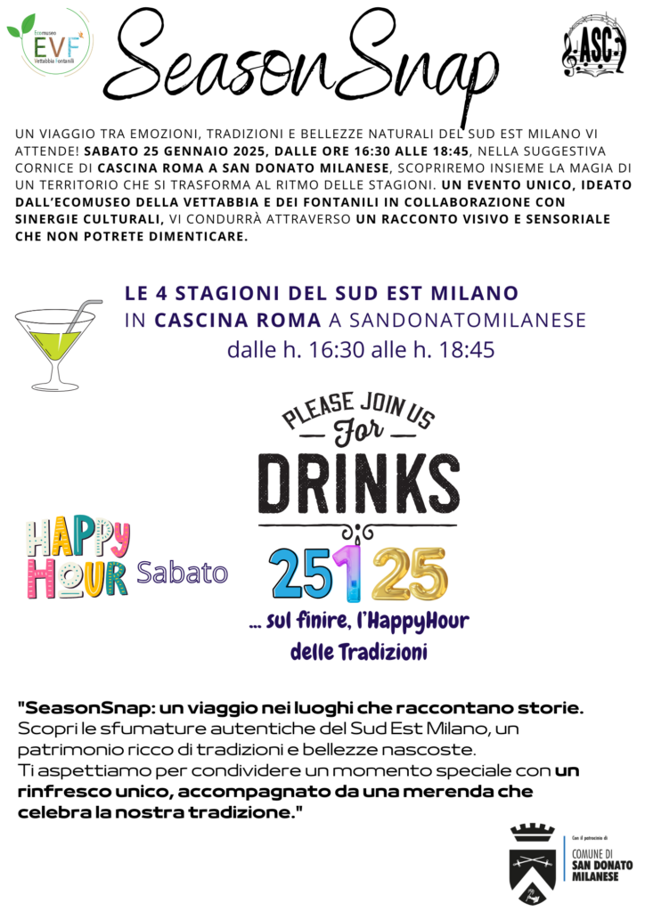 SeasonSnap: le 4 Stagioni del Sud Est Milano